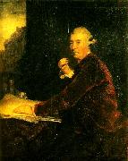 Sir Joshua Reynolds sir william chambers ra oil painting on canvas
